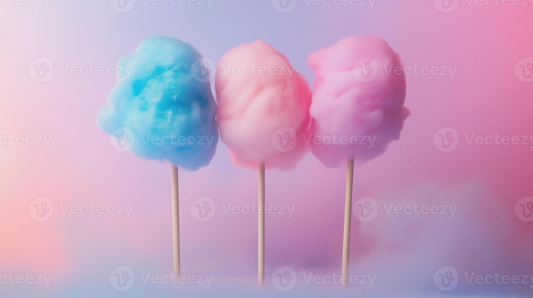 soft cotton candy photo
