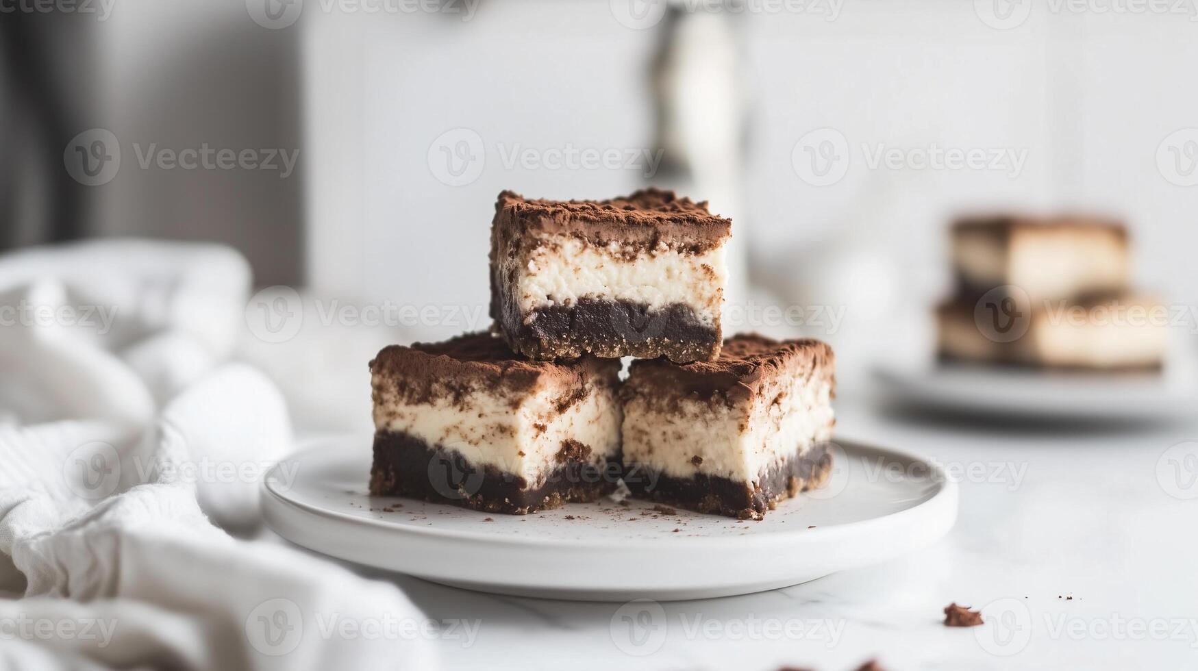 Almond Butter Cheesecake Bars. photo