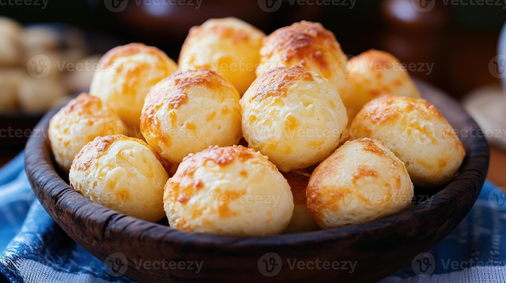 brazilian homemade snack cheese bread photo