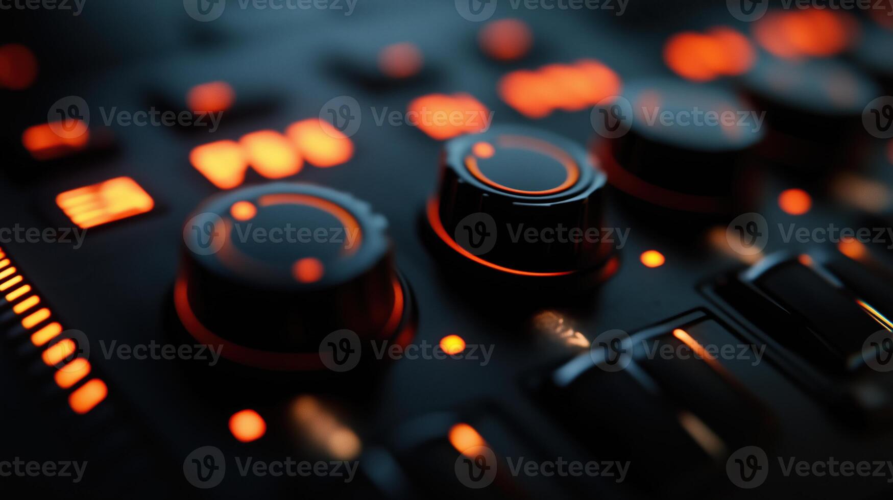 control panel buttons photo