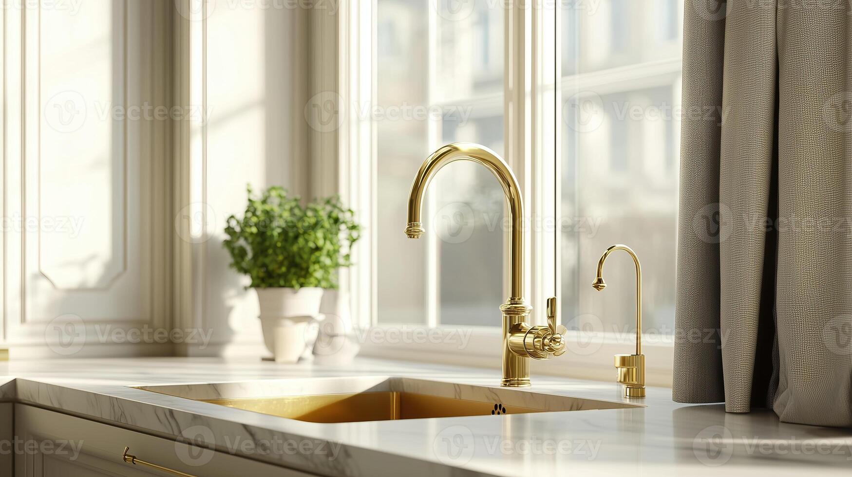 luxury kitchen sink wealth photo