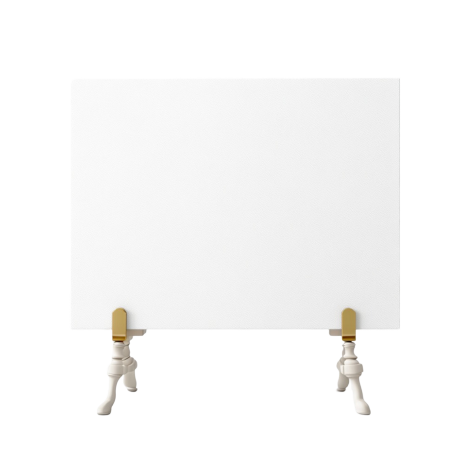 Whiteboard with Two Legs png