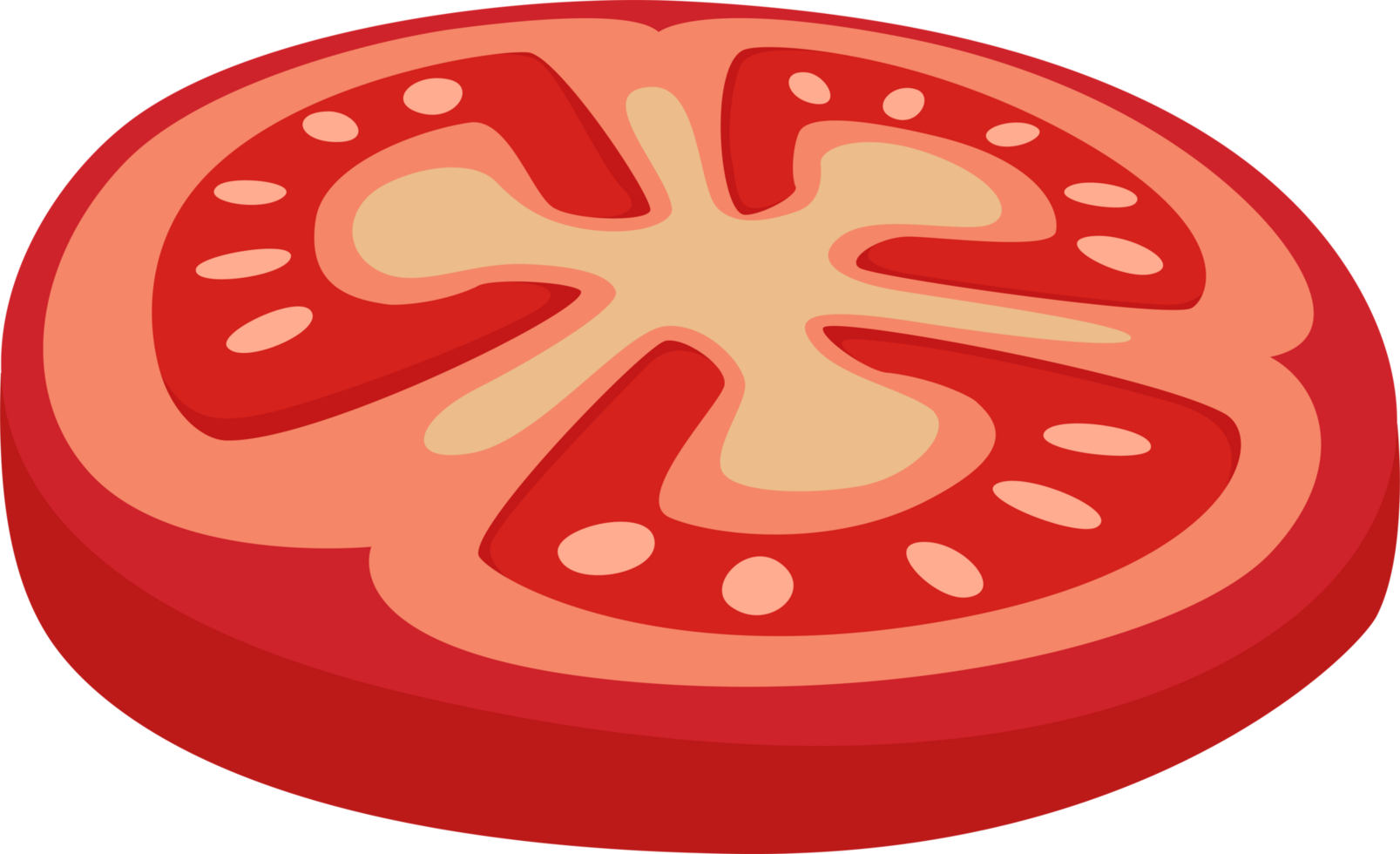 tomato sliced topping png