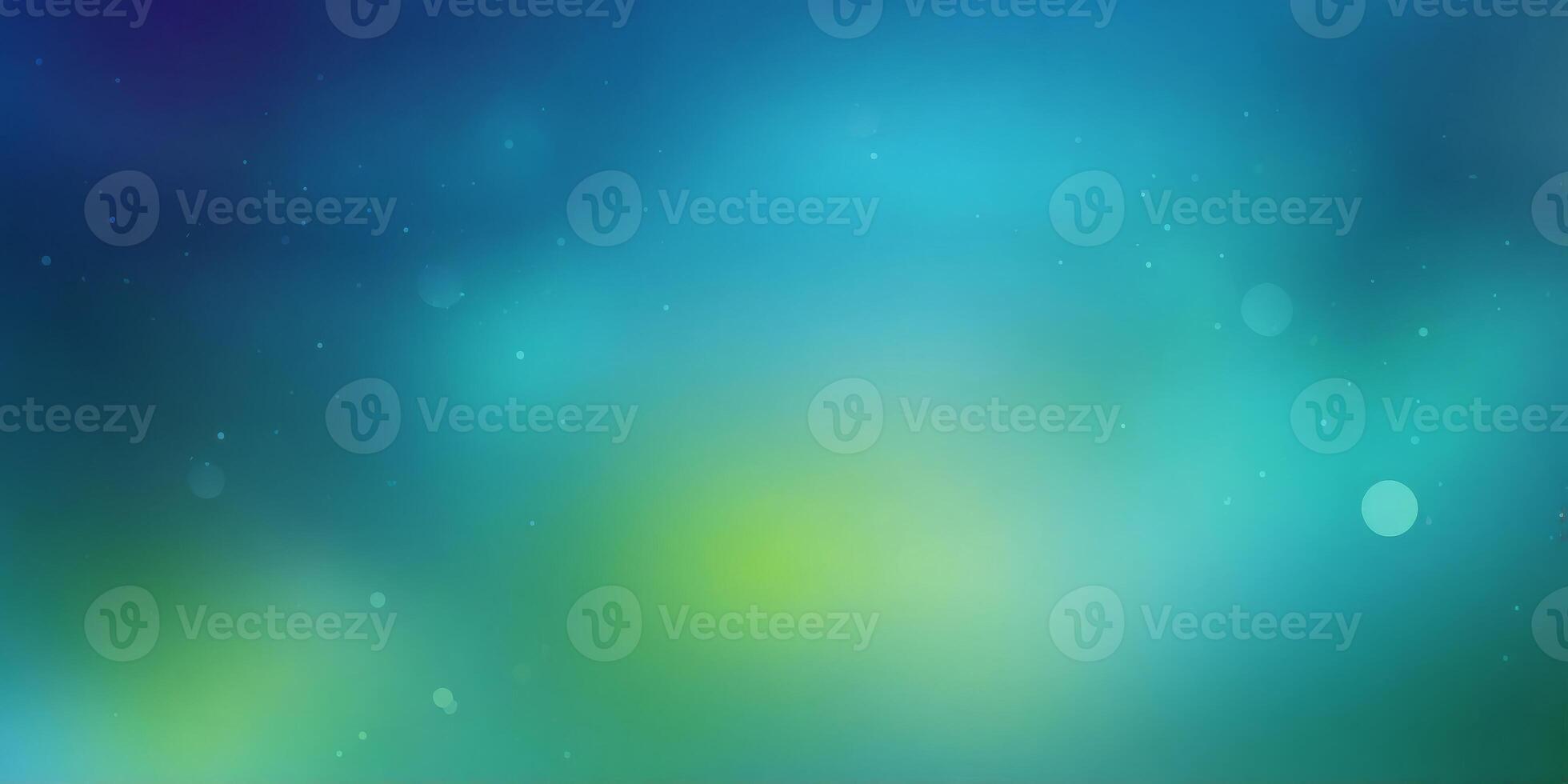 Abstract gradient background with vibrant blue and green hues. photo