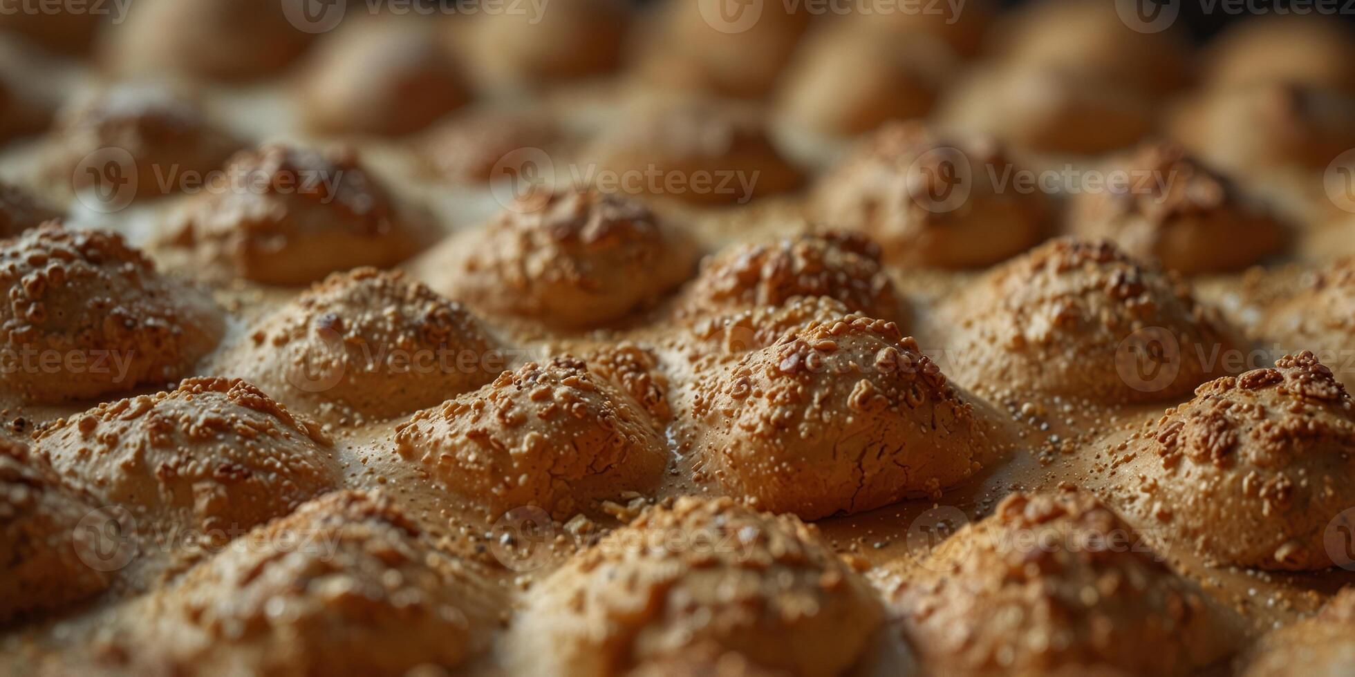 Golden pie crust closeup showcasing lattice design. photo