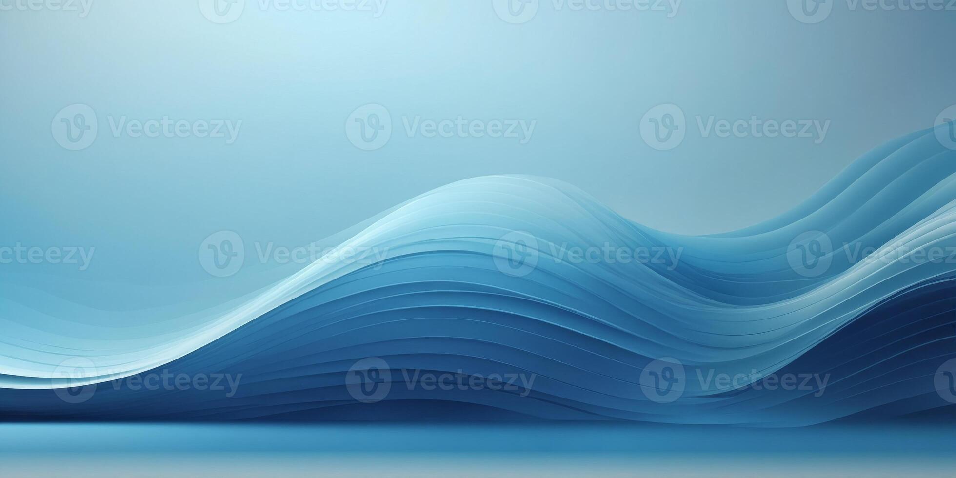 blue abstract lines background for presentation design. photo