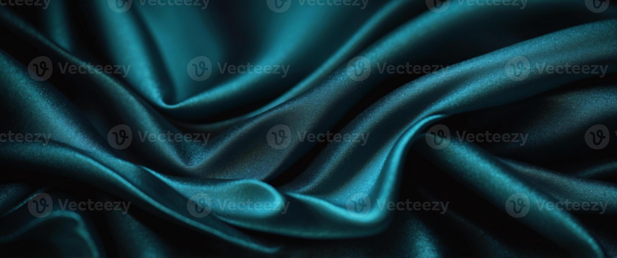 Green turquoise and blue background overlap layer on dark space for background design. photo