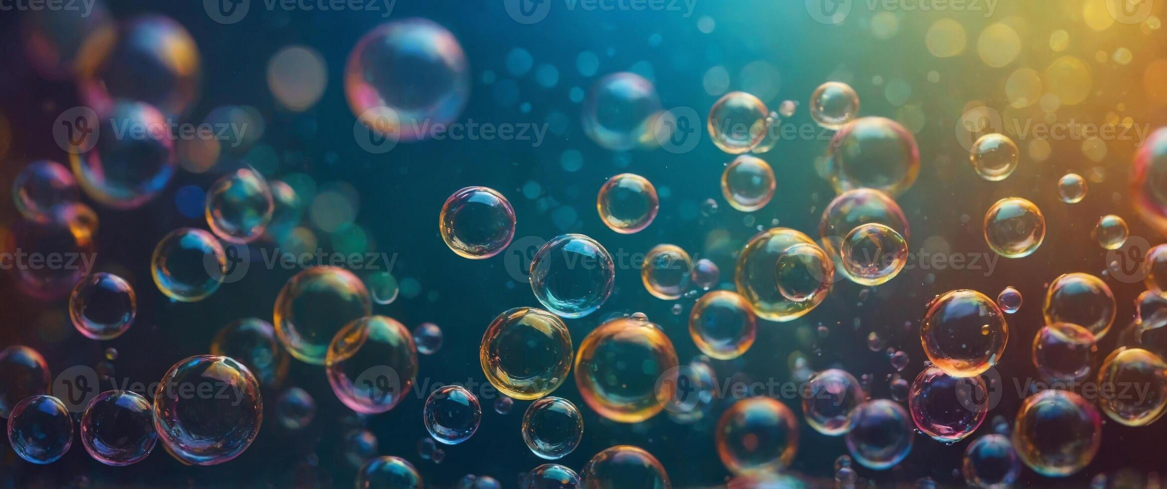 There is a close up of a liquid filled glass with bubbles. photo