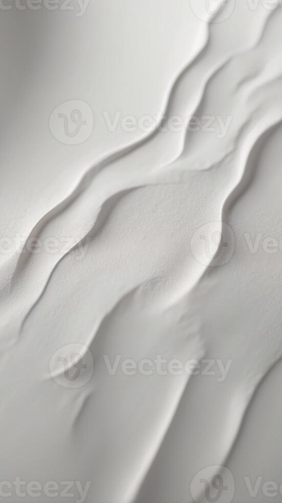 Clean white minimalist surface with soft shadow ideal for product display and presentation idea. photo