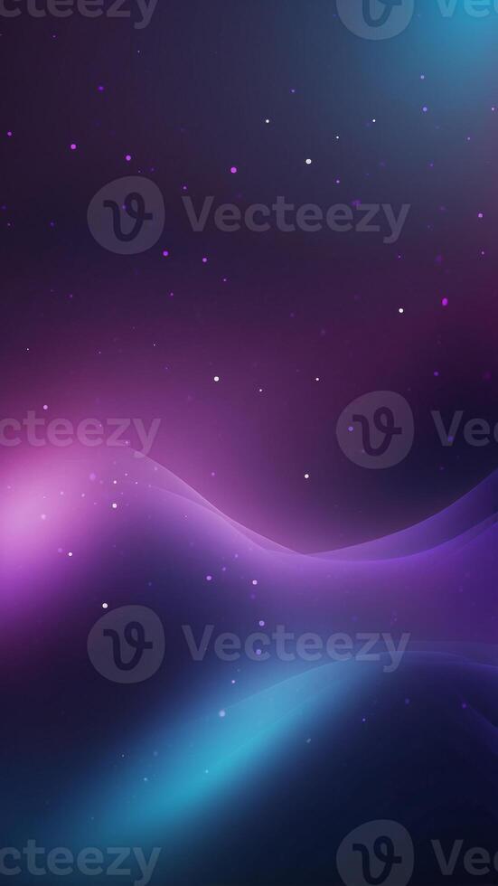 Neon blue and purple gradient background. photo