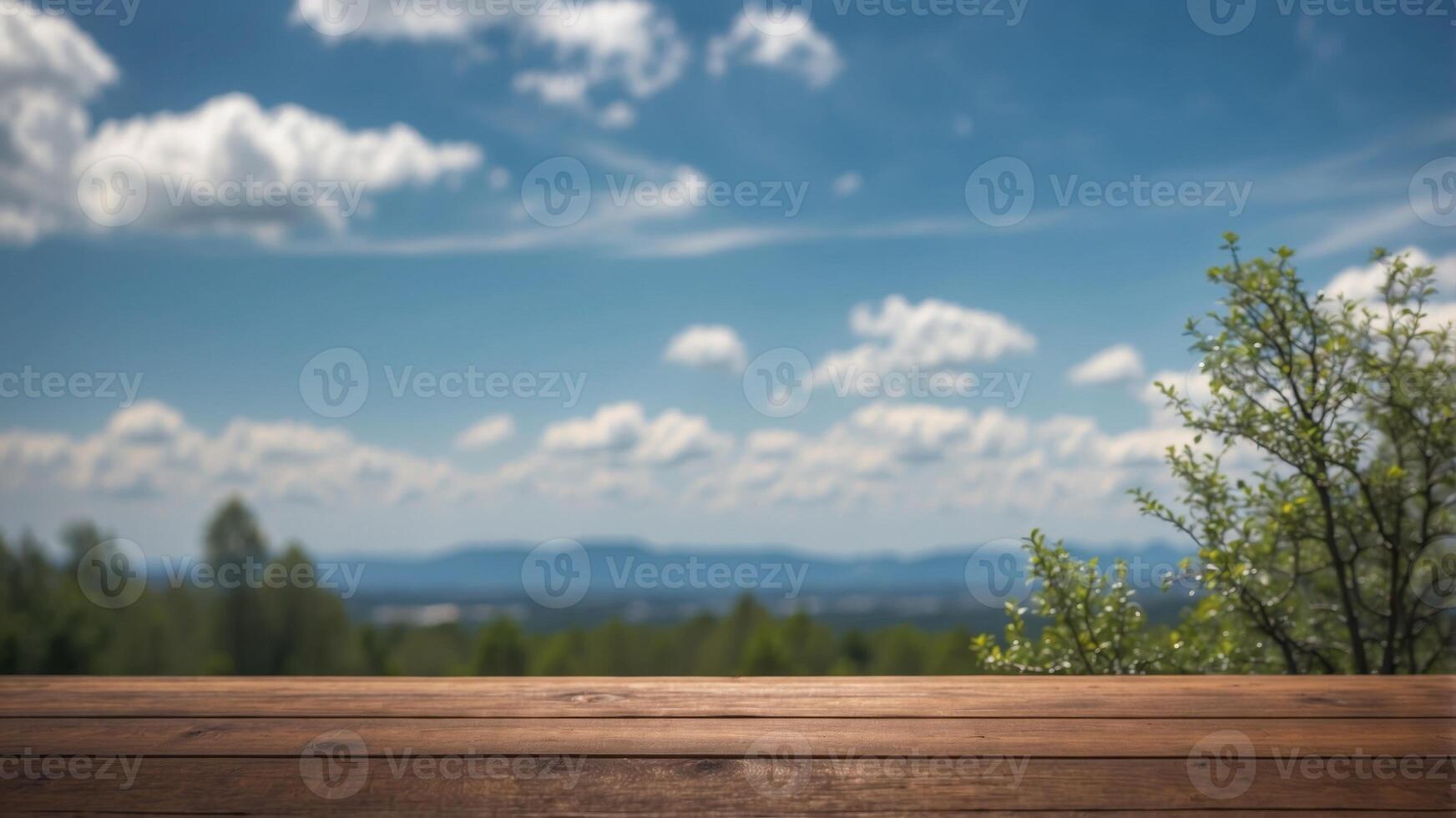free design blue sky panorama with copy space image. photo