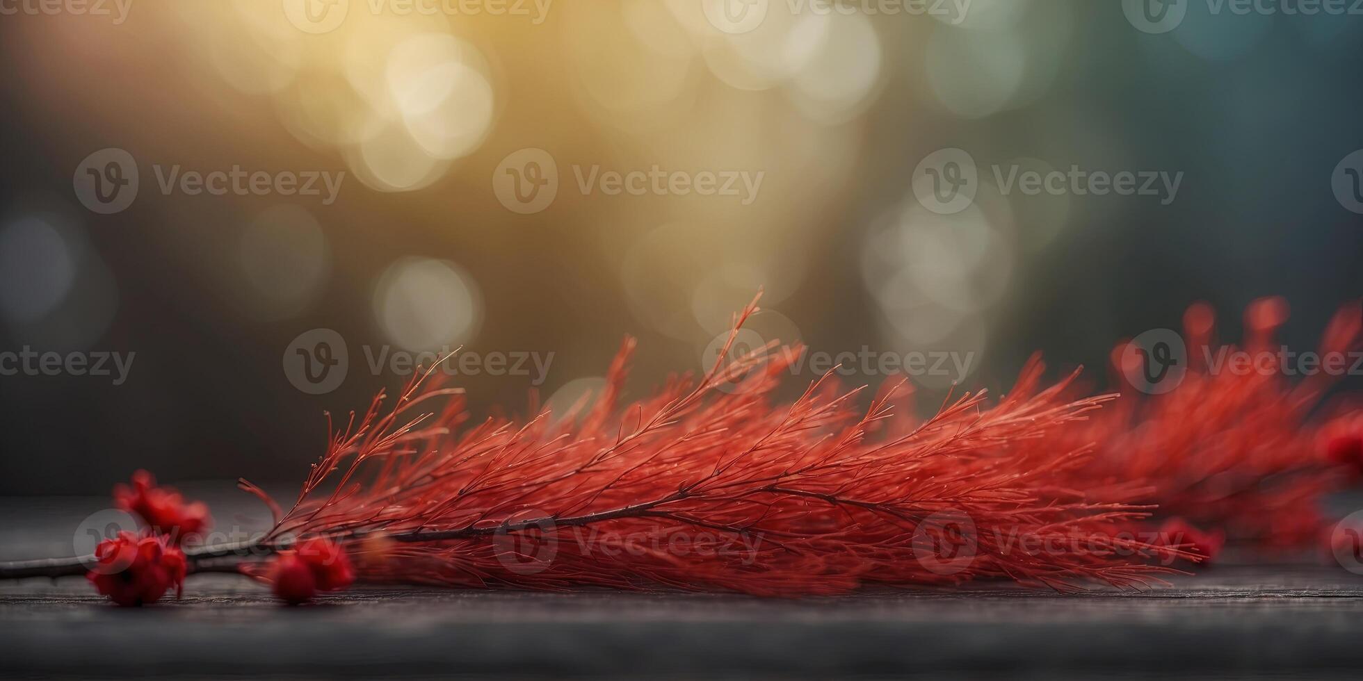 tranditionanl colorful red ethnic fance mansk. photo