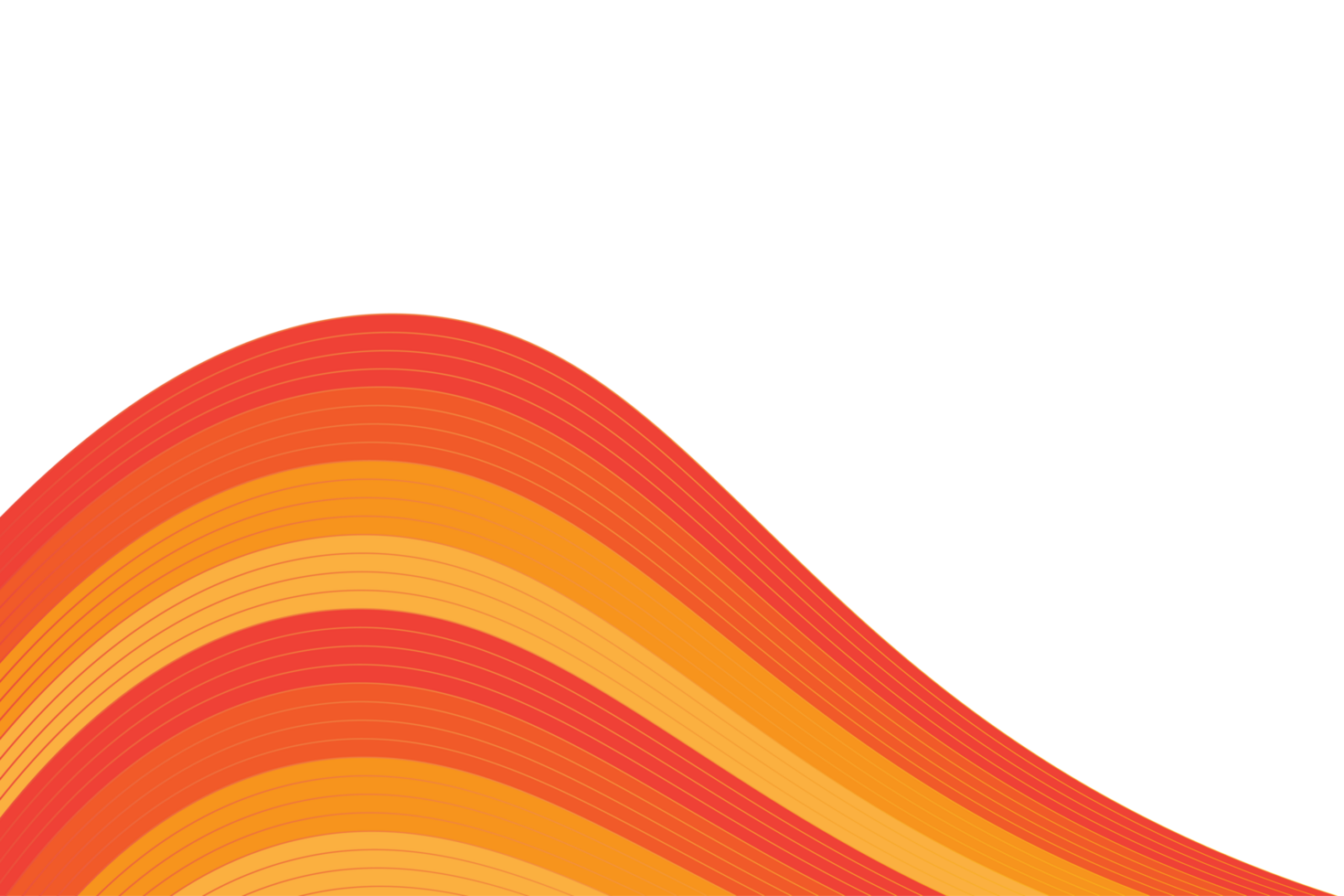 an orange and red wave background png