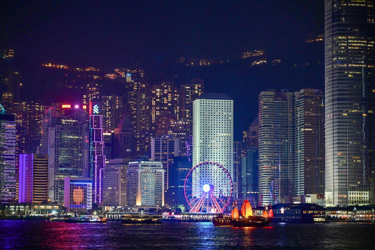 landmark in Hong Kong, Victoria Harbour, The Peak photo
