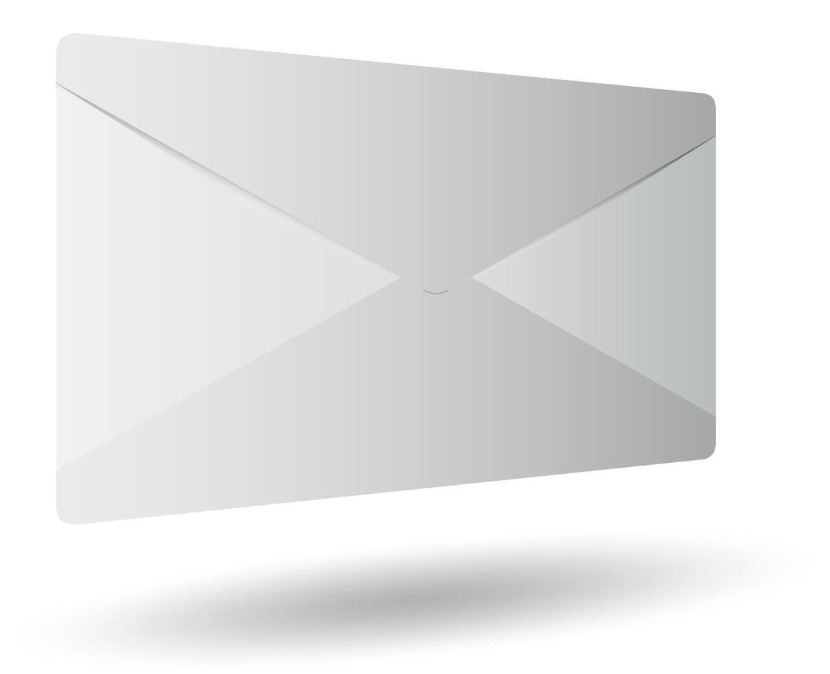 icon message 3d vector