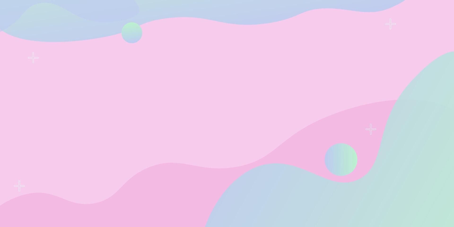 Bright pink geometric business banner design with wave pattern. Creative banner design with wave shapes and lines for template. eps 10 vector