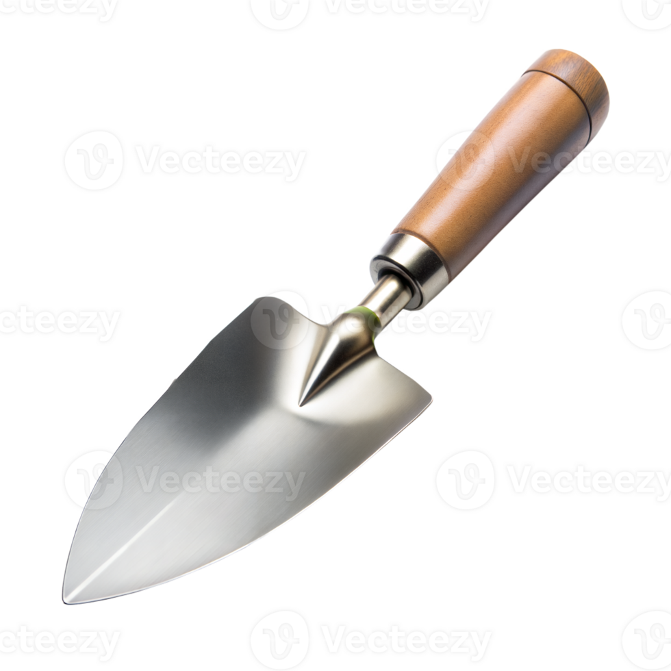 Garden trowel element isolated on transparent background png
