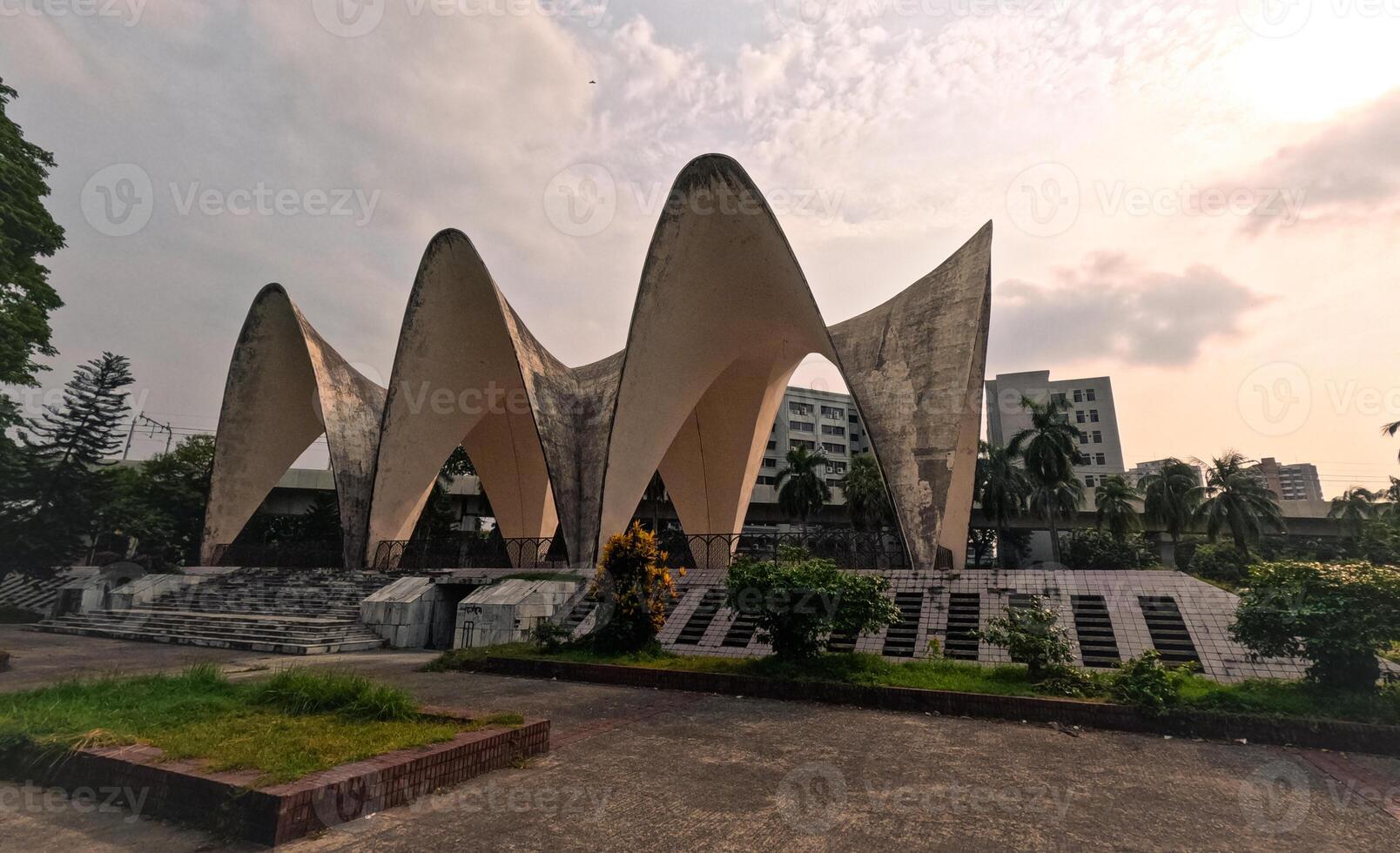 Mausoleum of three leaders or Tin Netar Mazar at Shahbag Dhaka photo