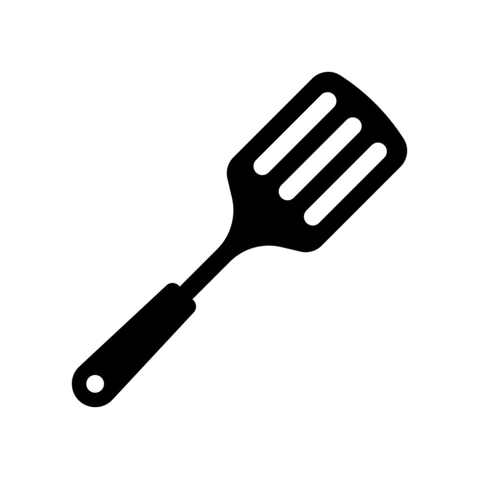 Spatula icon isolated on white background. vector