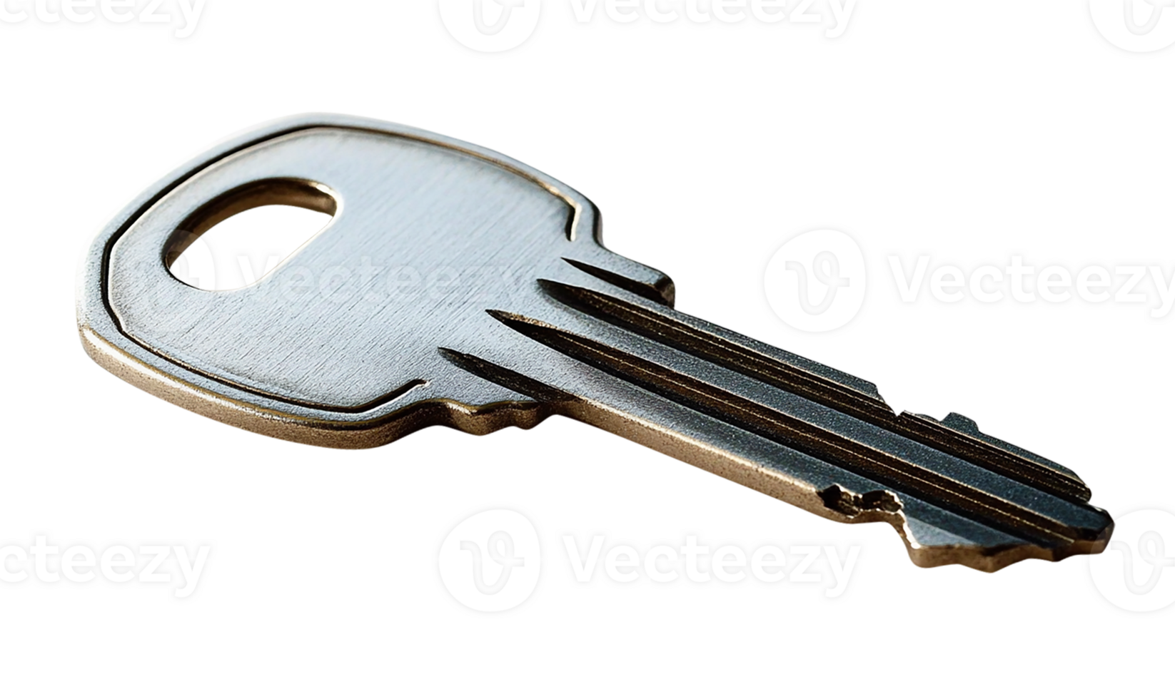 Steel key with clipping path png