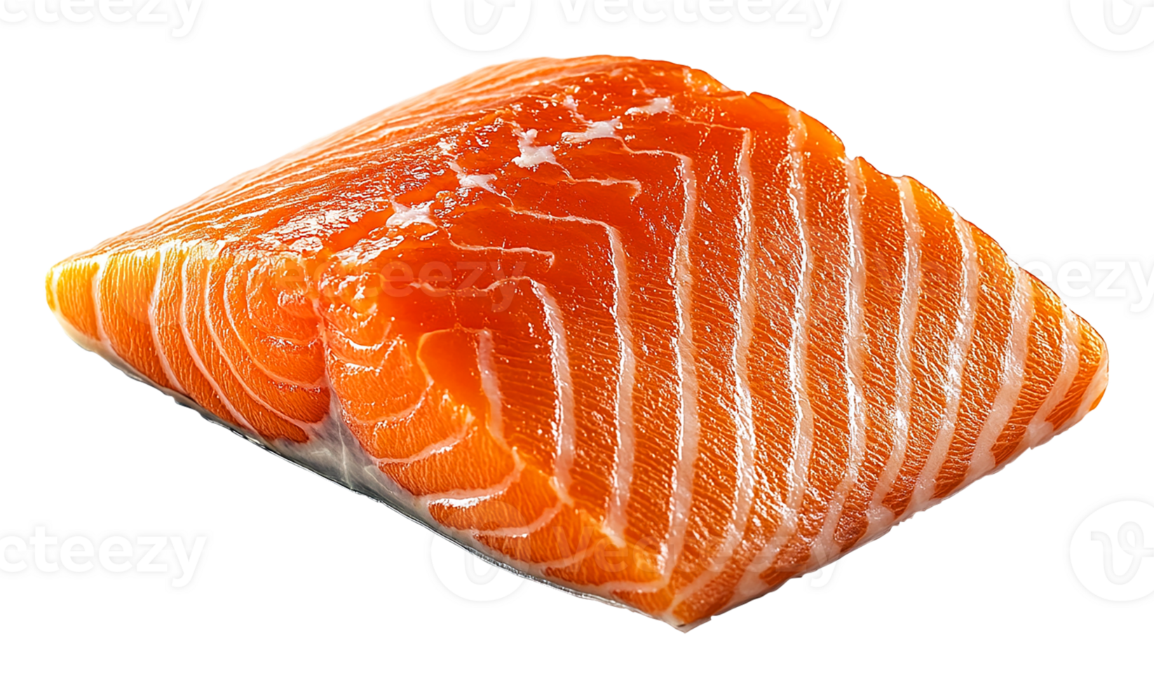 Salmon slice, transparent background png