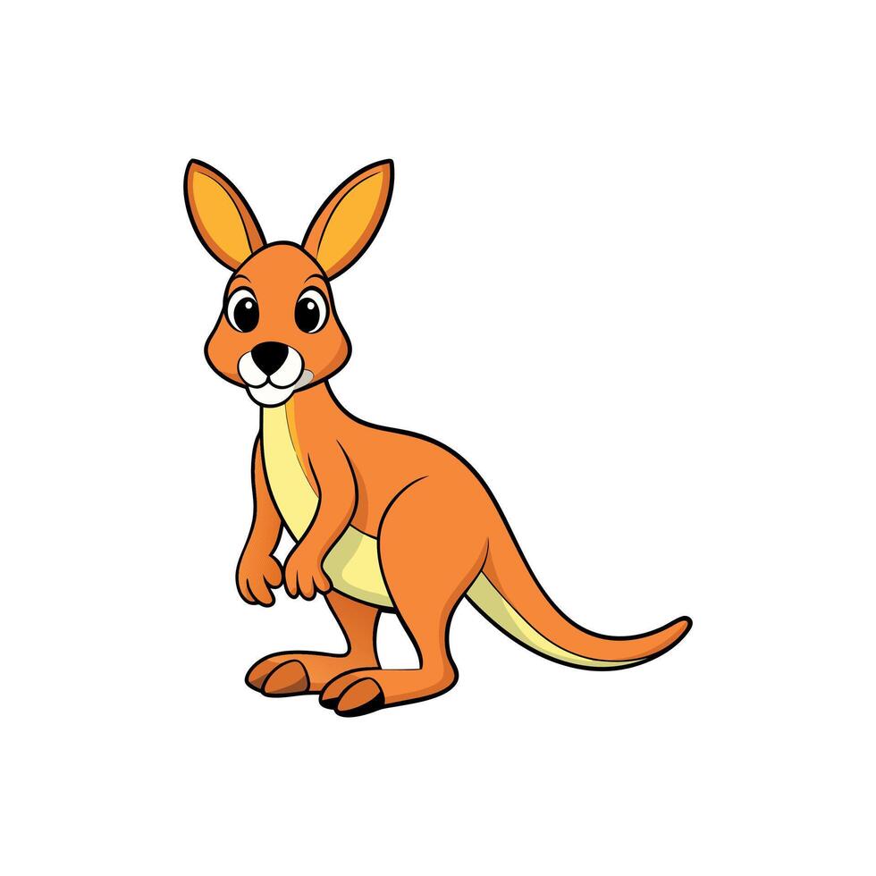 Kangaroo Spirits Wild Beauty in Art vector