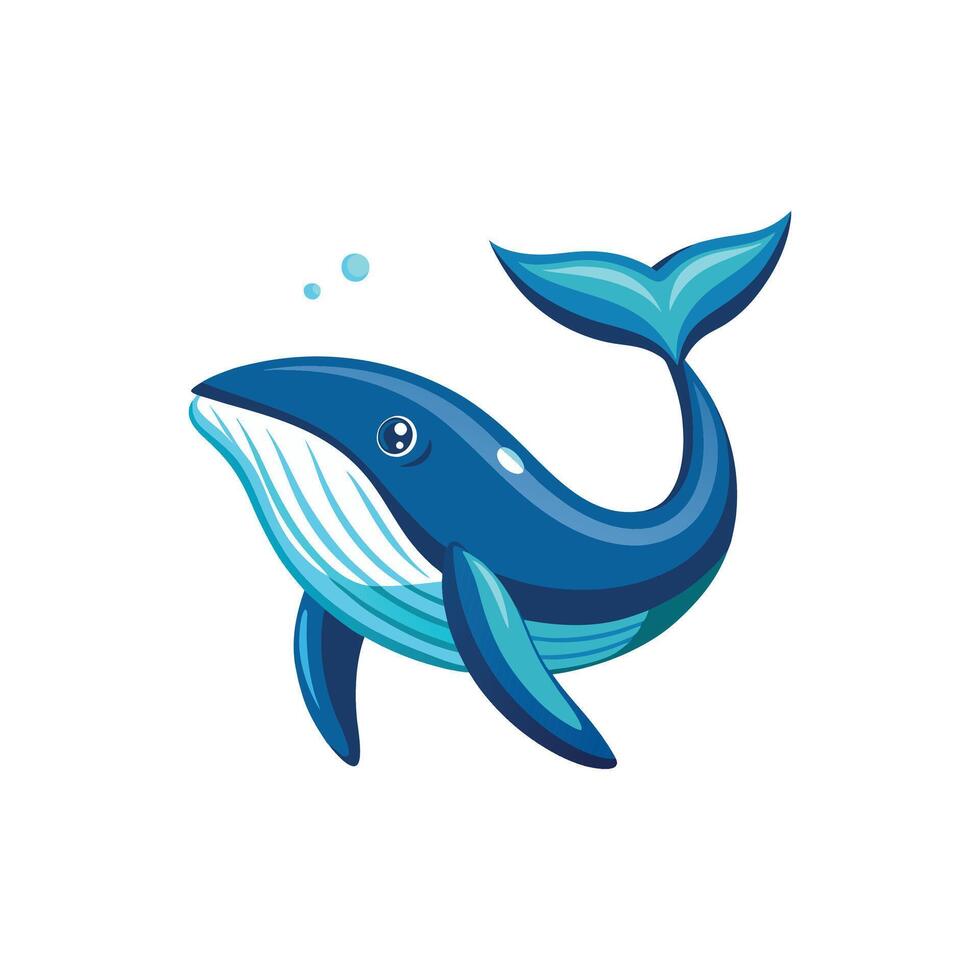 Tides of Wonder Whales in Art vector