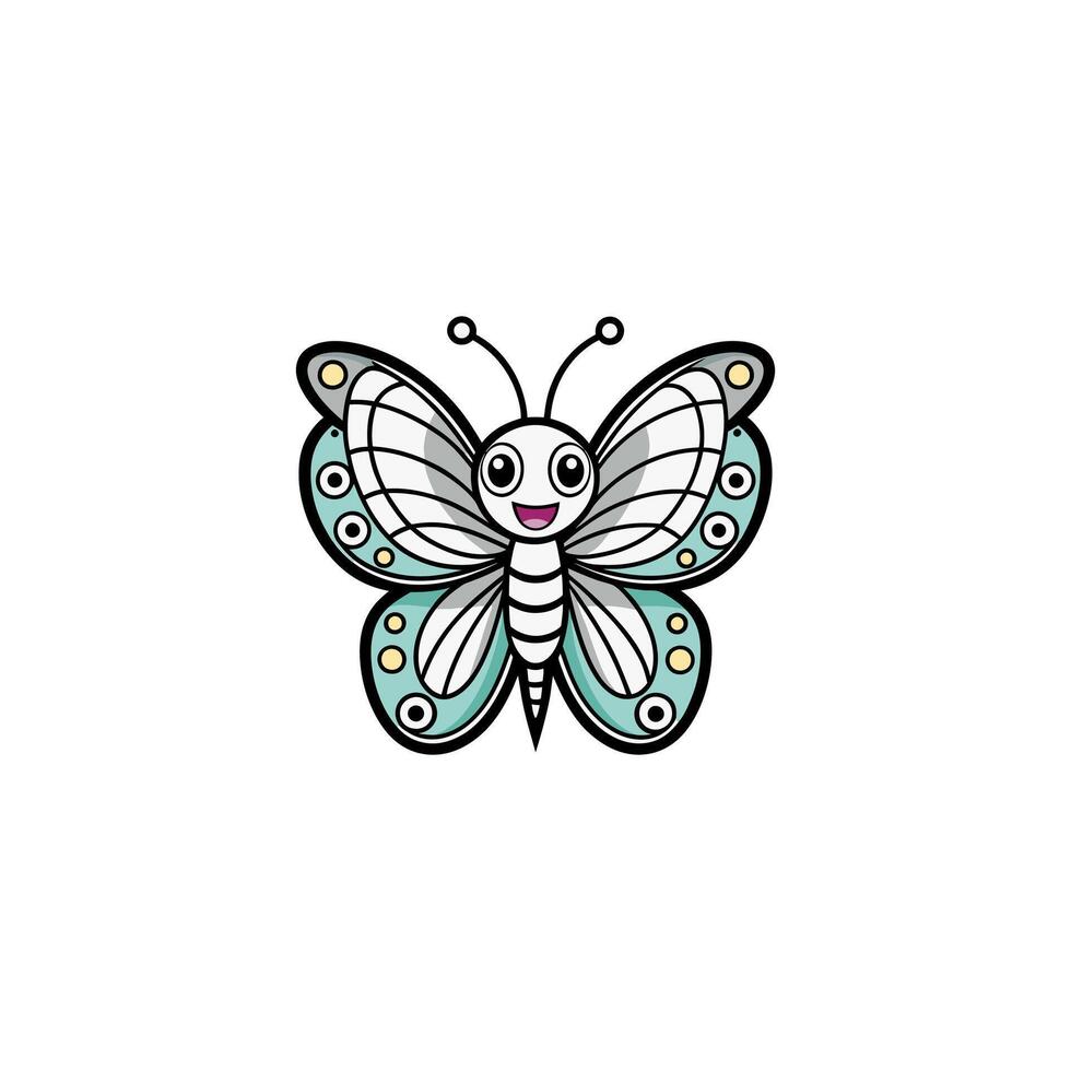 nice butterfly illustration vector