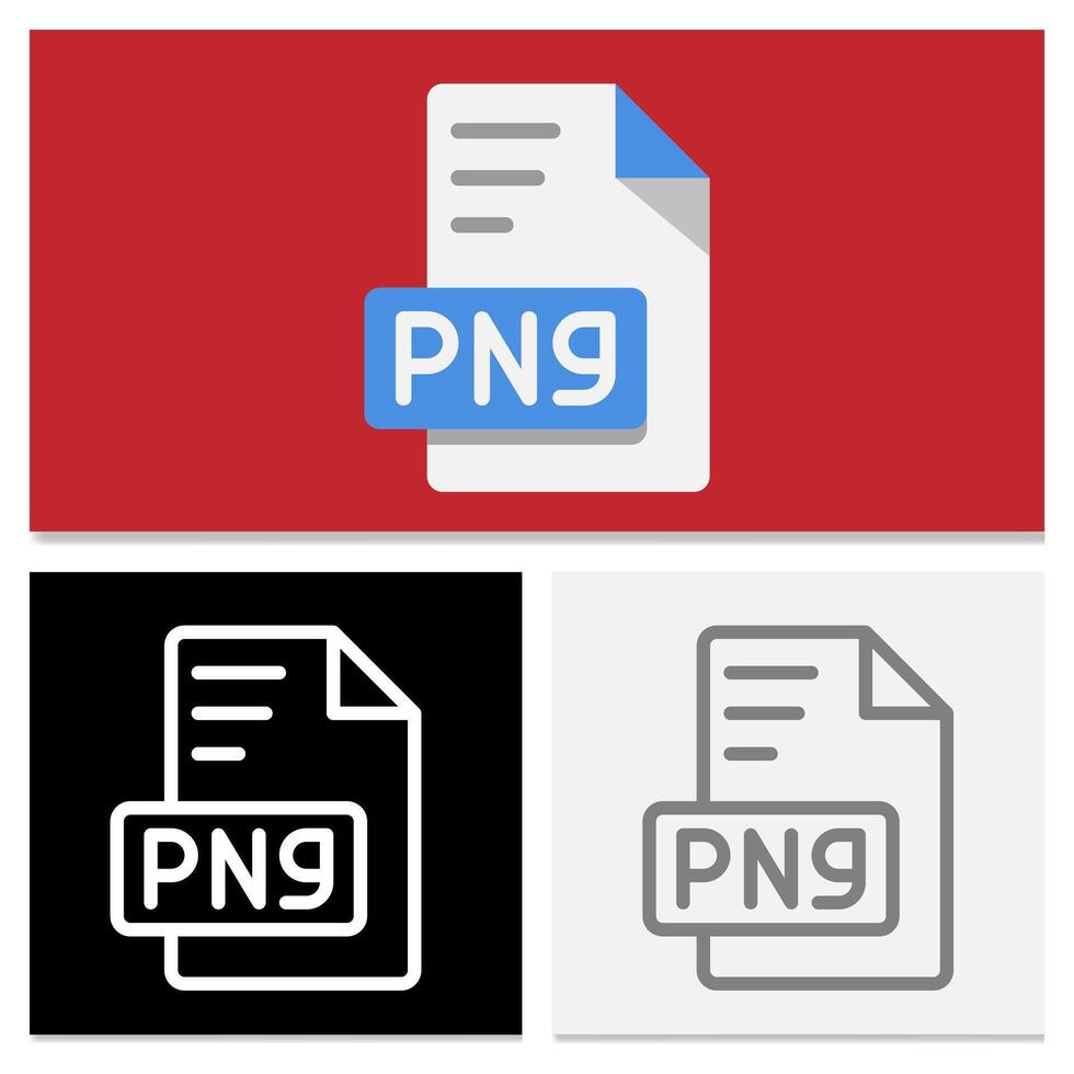 Set document file format. file format flat icon with unique style. Can be used for websites, UI and mobile apps. vector