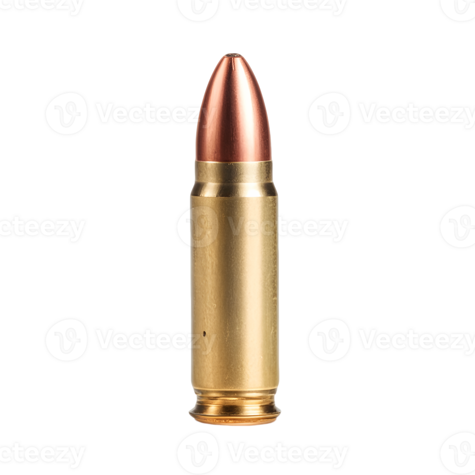 Bullet isolated on transparent background png