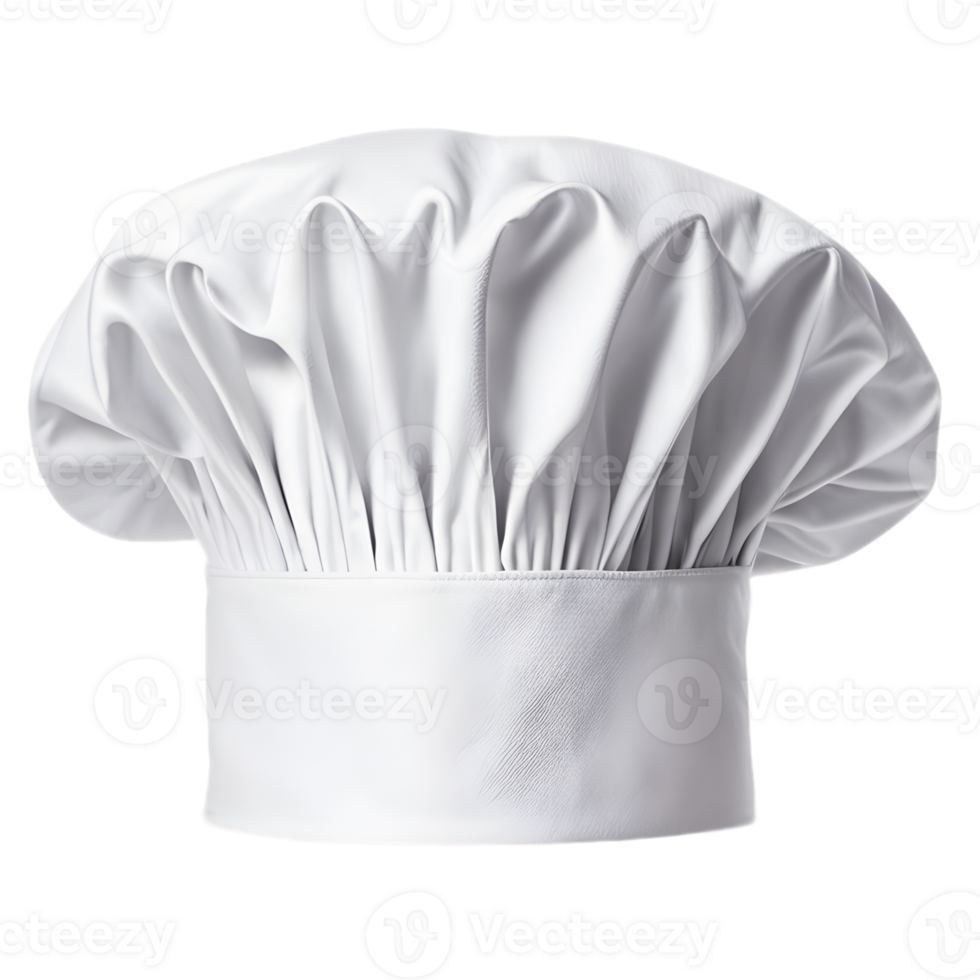 Chef Hat isolated on transparent background png