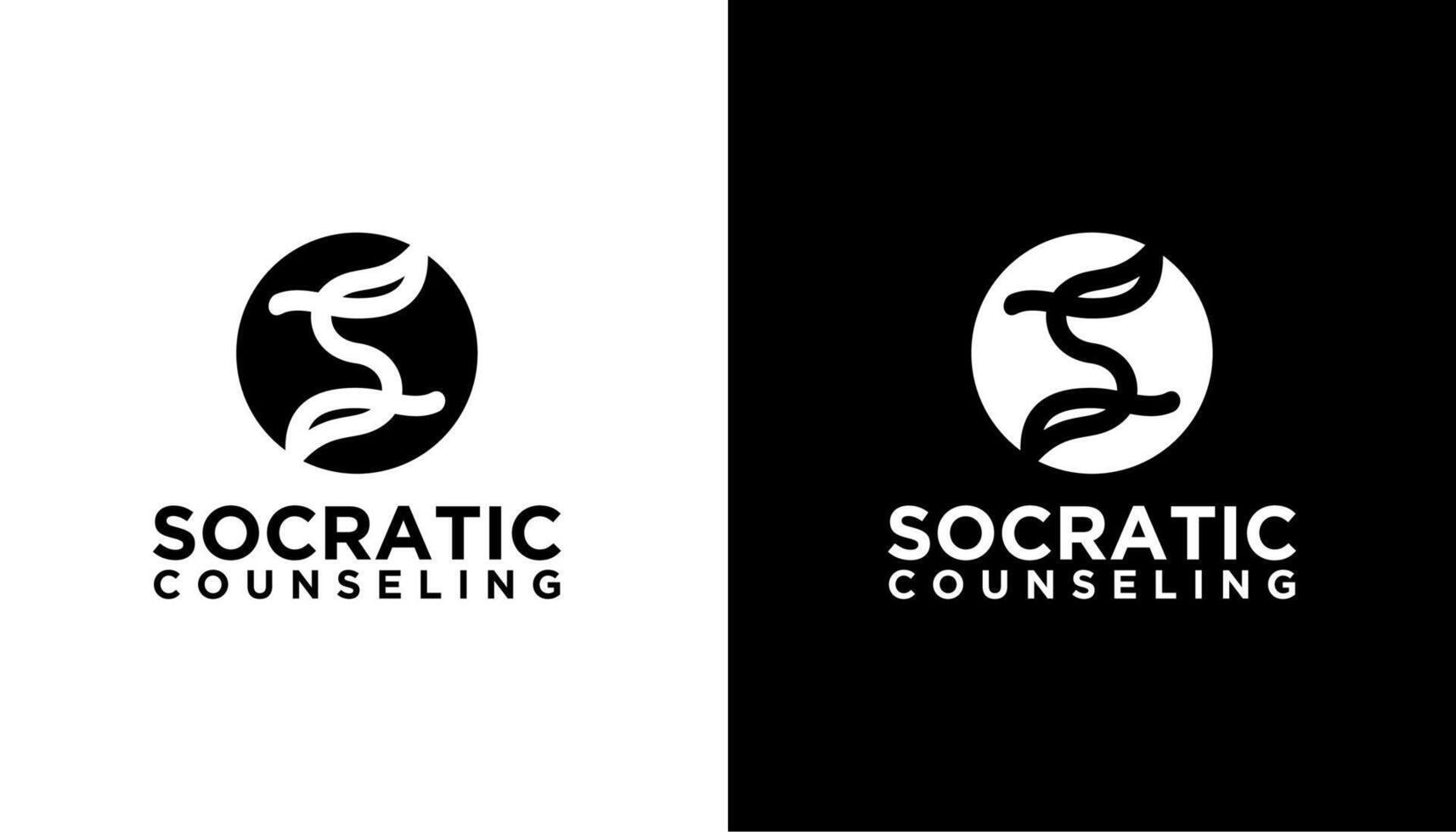SC Letter Initial Logo Design Template vector