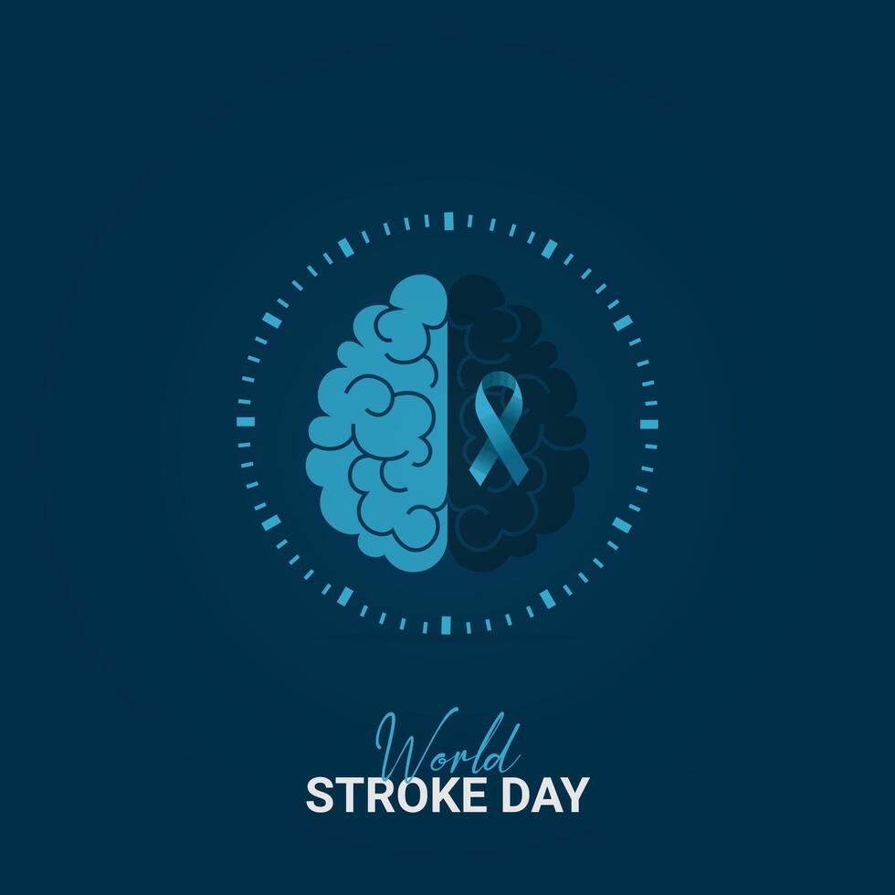 World Stroke Day Illustration creative design vector