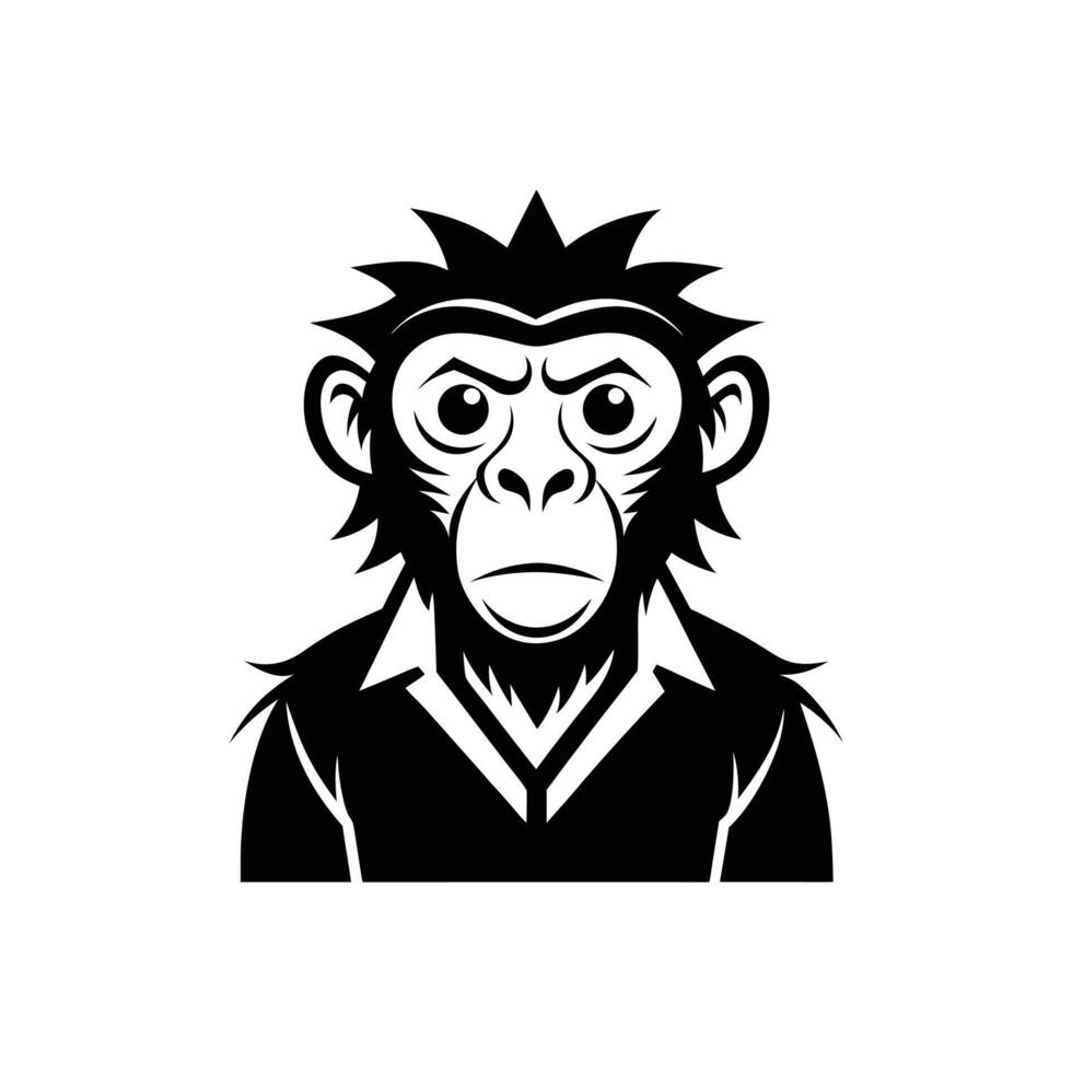 Primate Genius style vector
