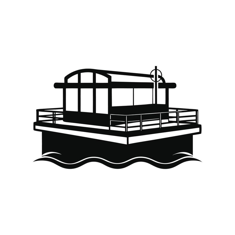 Silent Waters Pontoon vector