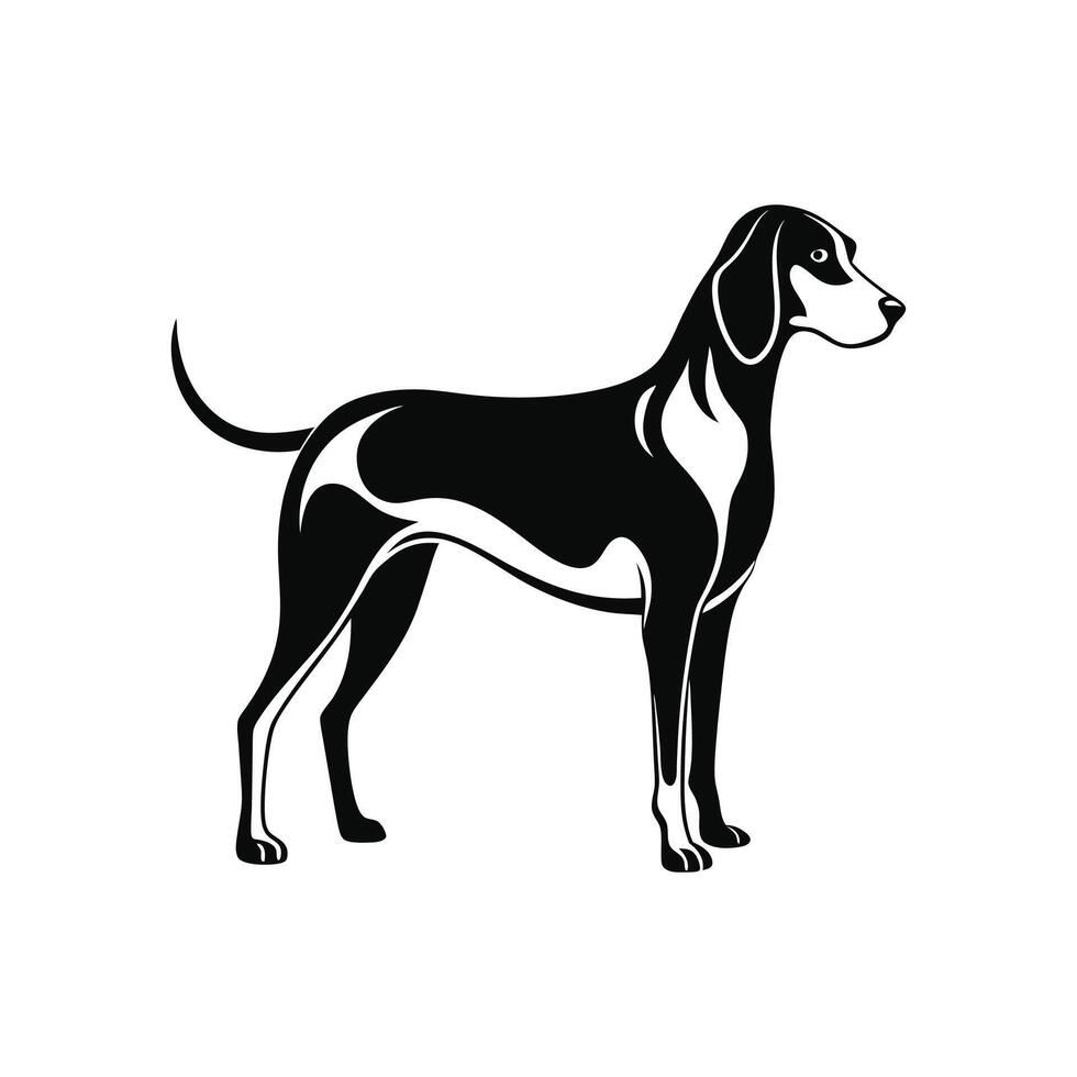 Silent Tracker dog vector