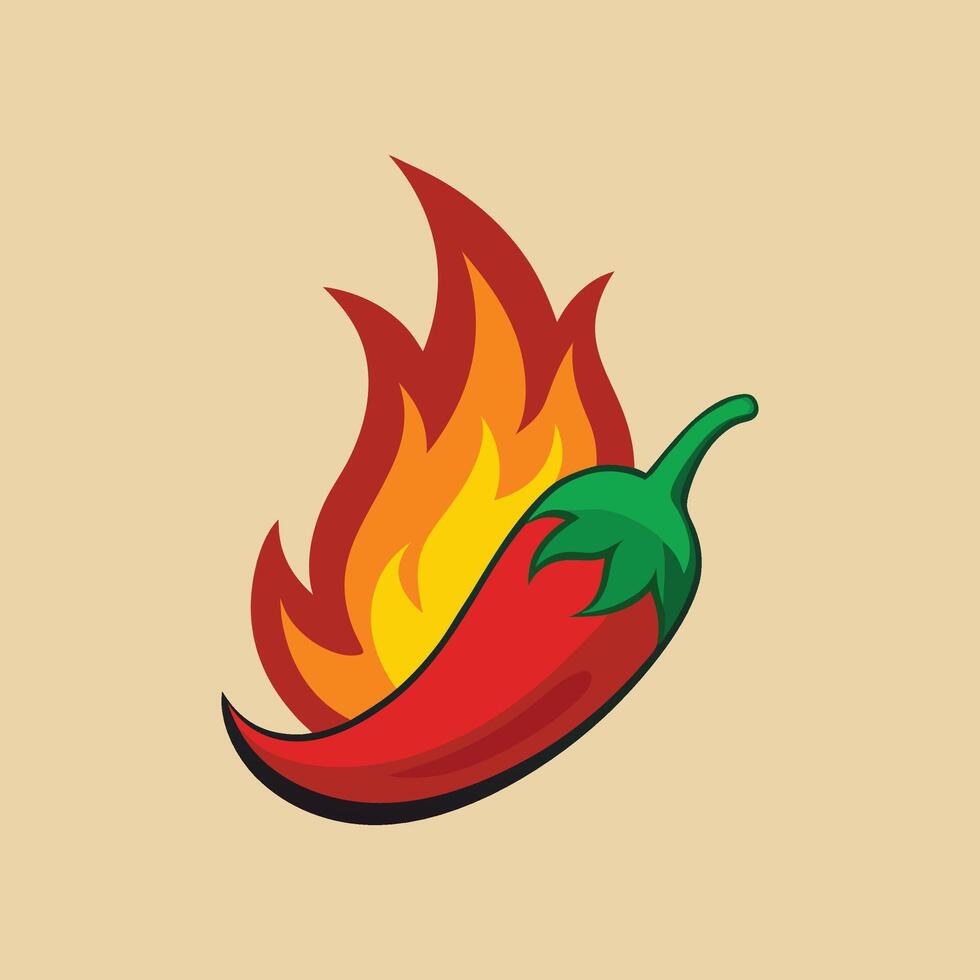 Blazing Hot Chili vector