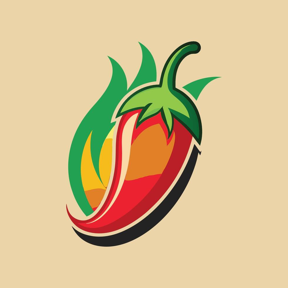 Chili Heatwave design vector
