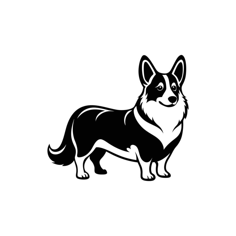 Pembroke Paws logo design vector
