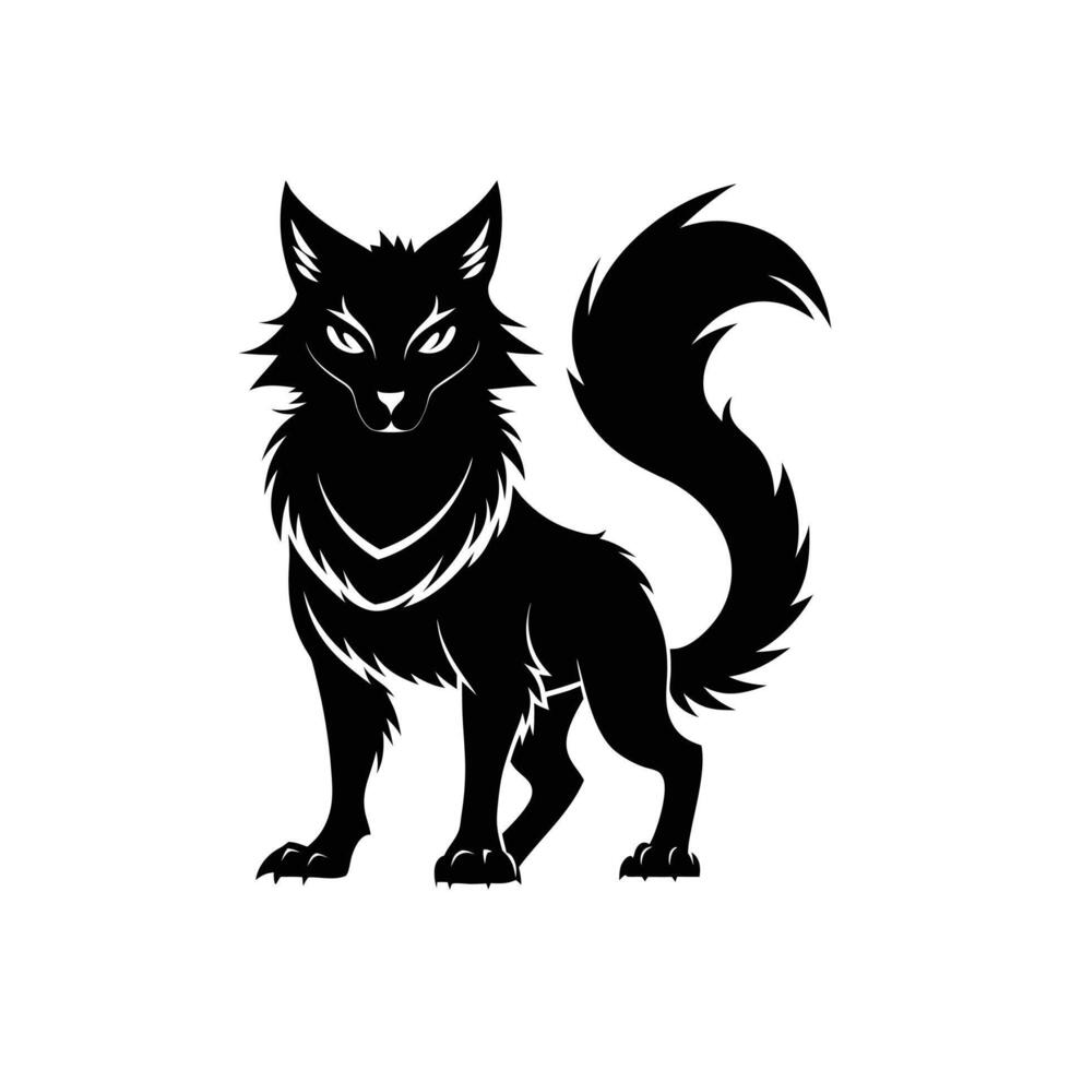 The Werecat Curse vector
