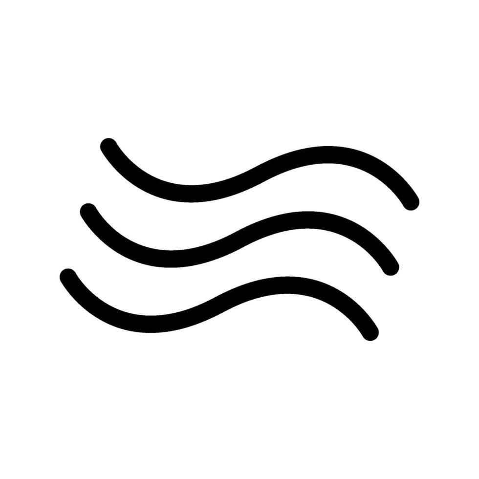 Wave Icon Symbol Design Illustration vector