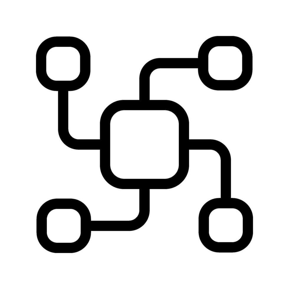 Network Icon Symbol Design Illustration vector