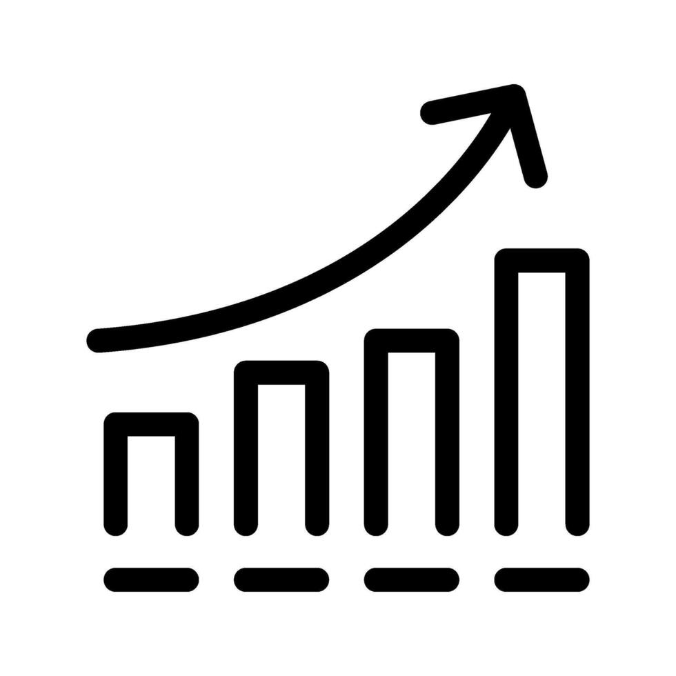 Growth Icon Symbol Design Illustration vector