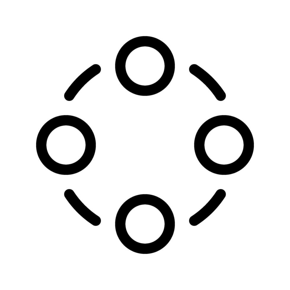 Community Icon Symbol Design Illustration vector