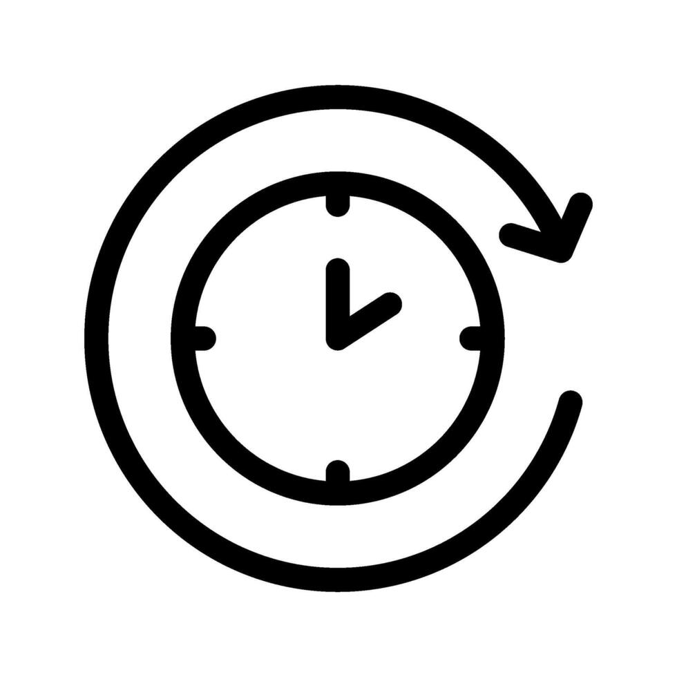 Procrastination Icon Symbol Design Illustration vector