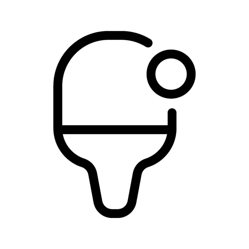 Table Tennis Icon Symbol Design Illustration vector