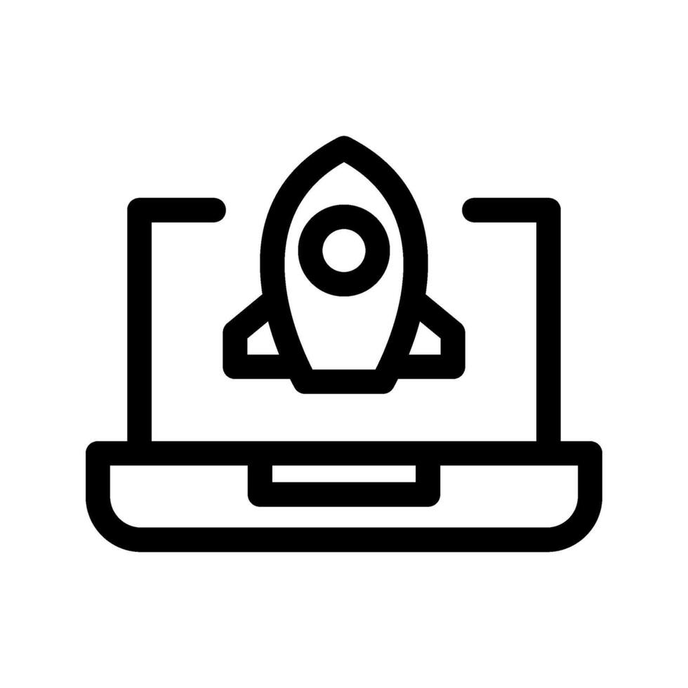 Launch Icon Symbol Design Illustration vector
