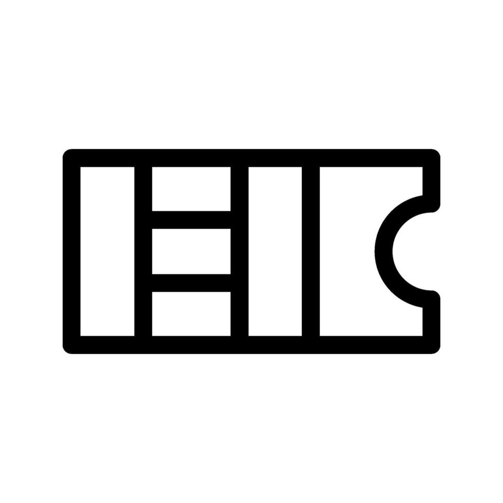 Ticket Icon Symbol Design Illustration vector