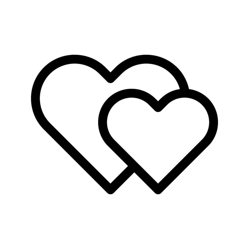 Heart Icon Symbol Design Illustration vector