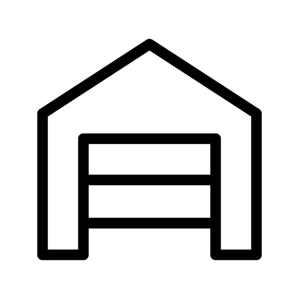 Warehouse Icon Symbol Design Illustration vector